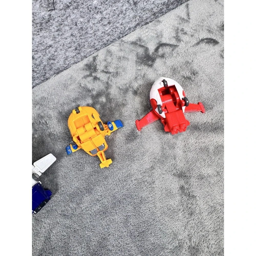 Super Wings Transform-a-Bots Mini Planes Lot 4 Police Paul‎ Bello Jett Donnie 2